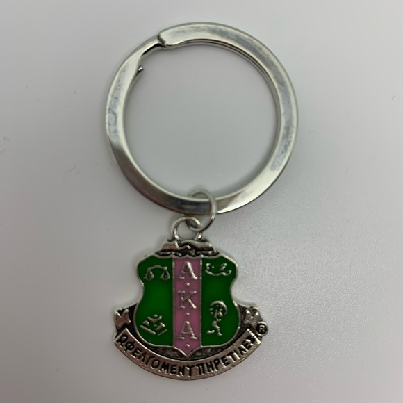 Other | Crest Keychain For Alpha Kappa Alpha Sorority | Poshmark